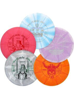 5-Pack Disc Golf Set - Origio Burst Discs for Ultimate Performance & Fun
